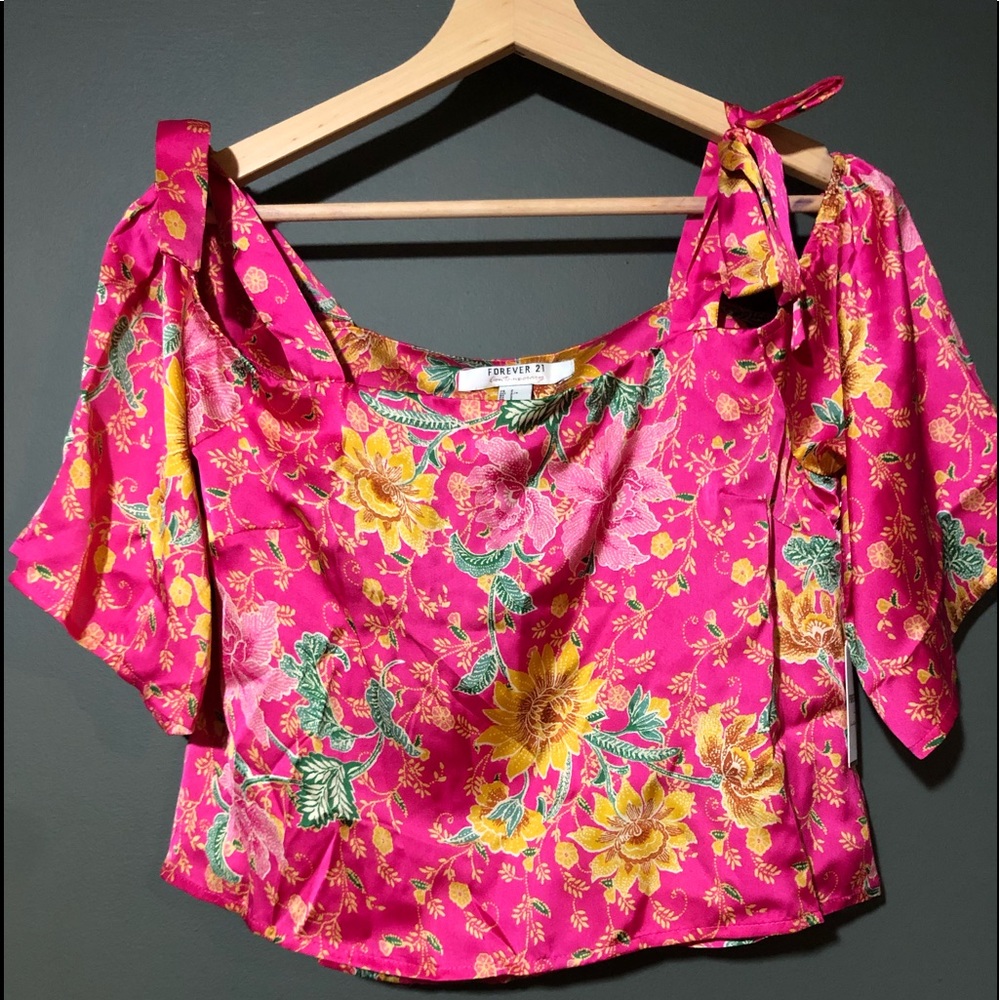 Asian Print blouse